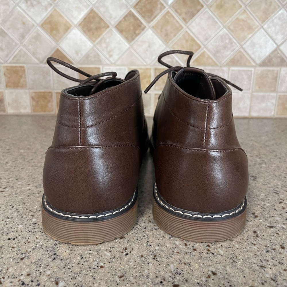 London Fog Men’s Blackburn Chukka Boots in Brown Size 10.5 - Picture 7 of 10